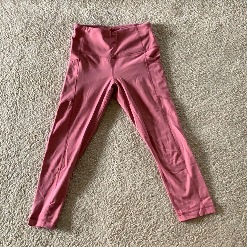 Nude pink leggings